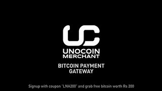 Unocoin Merchant Services offering Bitcoin payment gateway & retail POS systems