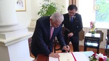 Başbakan Yıldırım, Singapur Cumhurbaşkanı Yam ile Bir Araya Geldi (2)