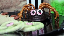 6 Easy NO-BAKE DIY Halloween Treats new | Spiders | Eyeballs | Ghosts | Pumpkins & More!!