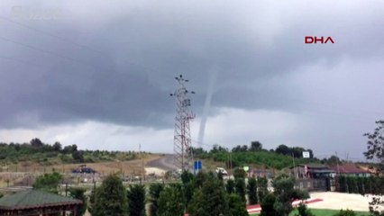 Beykoz'da hortum oluştu