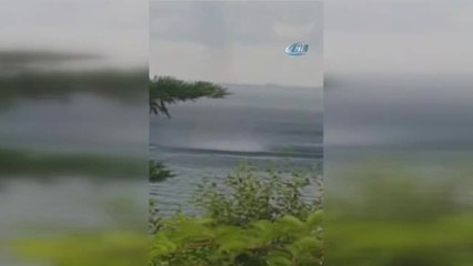 Beykoz'da Hortum Paniği Kamerada
