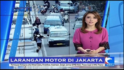 Sosialisasi Larangan Motor di Sudirman dan Kuningan