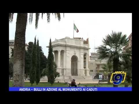 ANDRIA | Bulli in azione al monumento ai caduti