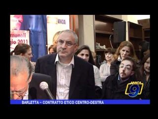 BARLETTA | Contratto etico centro-destra