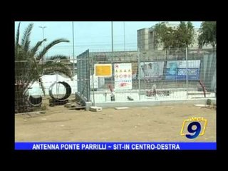 BARLETTA | Antenna ponte Parrilli, sit-in centro-destra