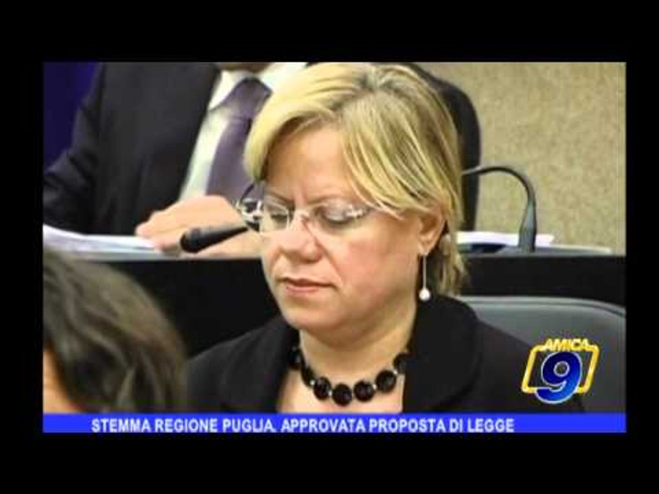 Stemma regione Puglia, approvata proposta di legge
