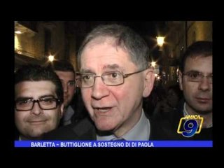 BARLETTA   Buttiglione a sostegno di Di Paola