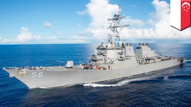 Missing sailors: USS John McCain collides with oil tanker near Singapore, 10 missing - TomoNews