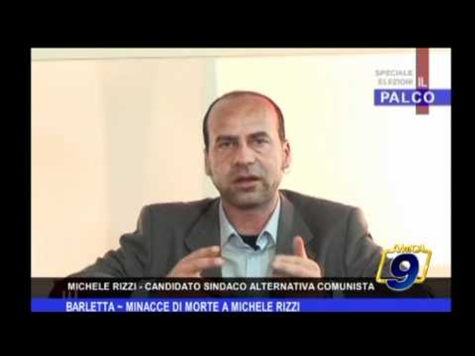 Barletta | Minacce di morte a Michele Rizzi