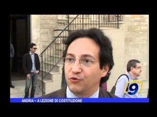 Andria | A lezione di costituzione