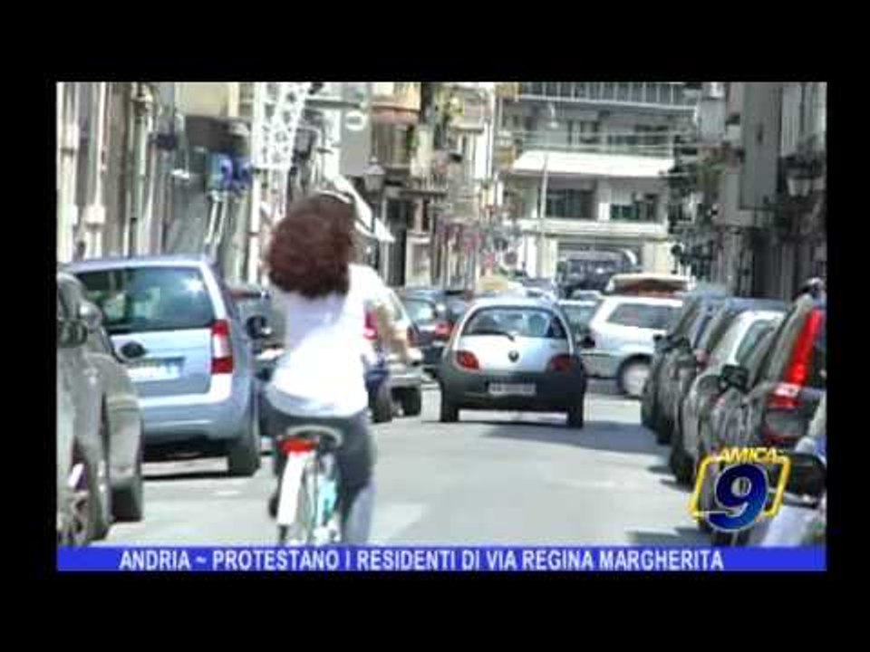 Andria | Protestano i residenti in Via Regina Margherita