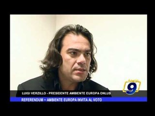 Referendum | Ambiente Europa invita al voto