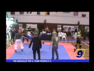 Tre medaglie per il team Federico II
