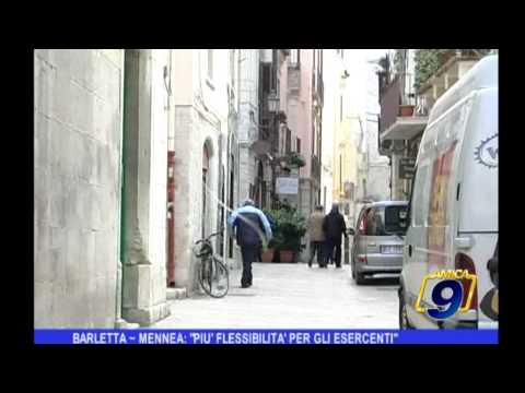 Video Barletta | Mennea più flessibilità per gli esercenti