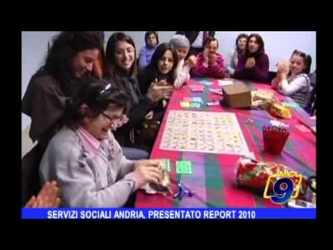 Andria | Servizi sociali, presentato report 2010