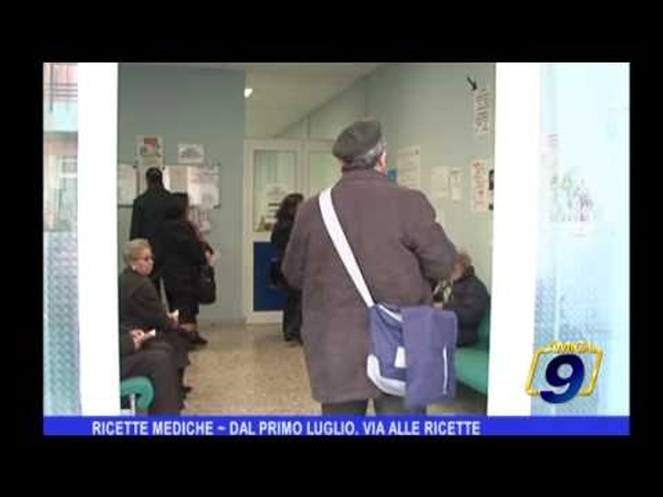 Regione Puglia | Dal primo Luglio via alle ricette mediche