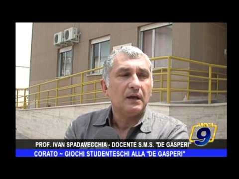 Corato  | Giochi studenteschi alla De Gasperi