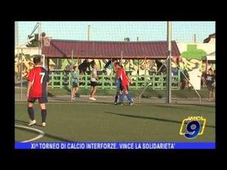 Andria | XI^ Torneo di Calcio Interforze Vince la solidarietà
