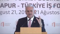 Başbakan Yıldırım, Türkiye - Singapur İş Forumu'nda