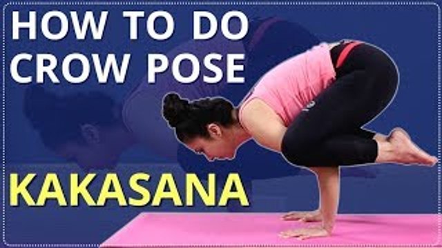 How To Do CROW POSE | Step By Step KAKASANA | Yoga For BEGINNERS | Simple Yoga Lessons