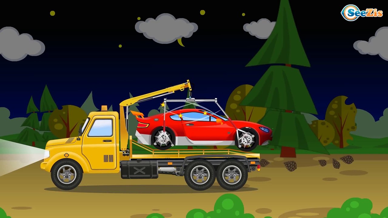 L'histoire des Voitures de Course | RACE avec Camions - Dessin animé Pour Enfant à la Cars