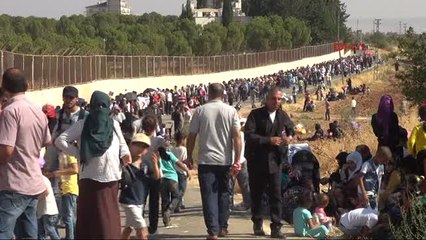 Kilis Bayram İçin Suriye'ye Giden Sığınmacıların Sayısı 15 Bini Aştı