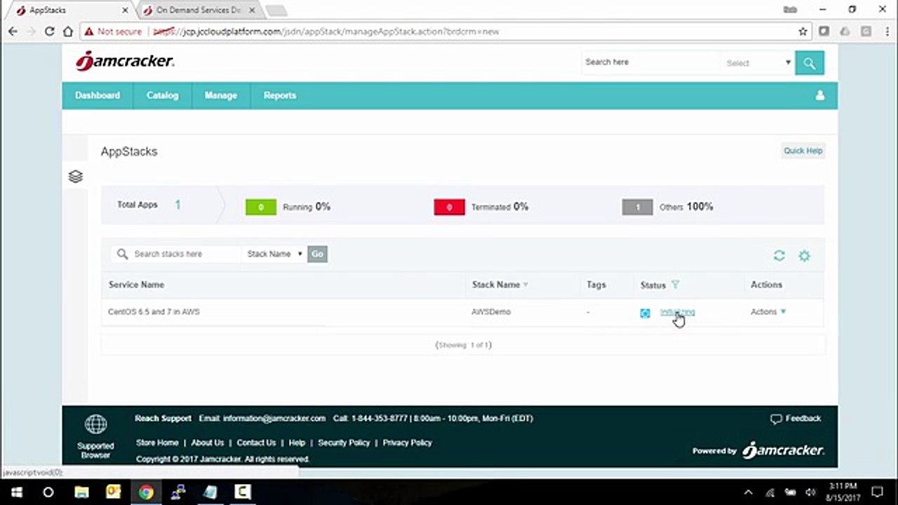 Jamcracker Cloud Control and Hybrid Cloud Management