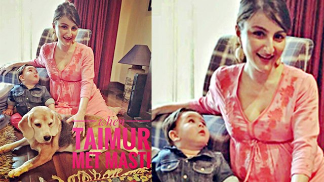 Taimur Ali Khan's Cutest Picture With Pregnant Soha Ali Khan