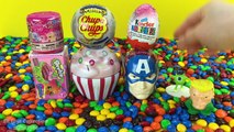 Surprise Toys Cupcake My Little Pony Justice League Shopkins Captain America Chupa Chups K