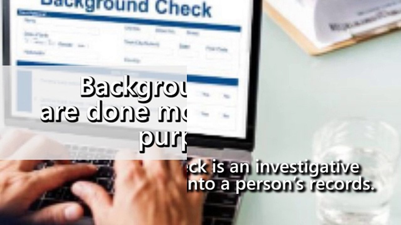 Using the Best Background Check Online