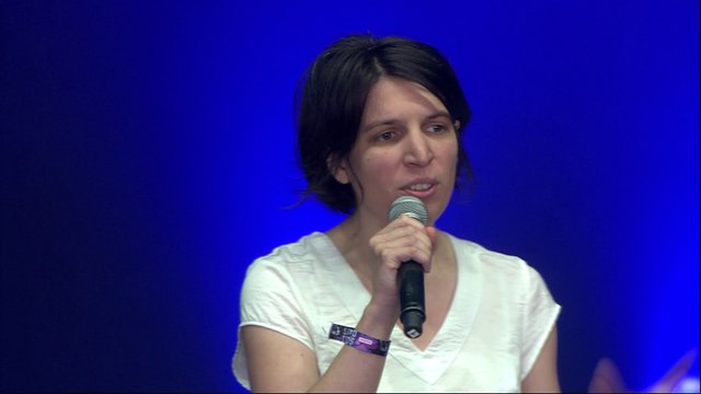 Prise de parole de Caroline de l'Observatoire du droit à la santé des étrangers (ODSE) et Aides, France // Accès et droit à la santé des étrangers malades