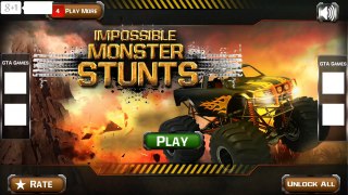 Impossible Monster Stunts - Andorid Gameplay FHD