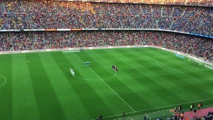 L'hommage du Camp Nou aux victimes des attentats en Catalogne