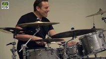 Thomas Lang drum solo Remo Powerstroke 77 & Powerstroke 3 Black Dot