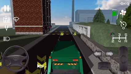 Trash Truck Simulator - Android Gameplay FHD