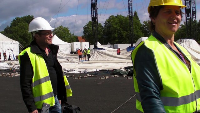 Cirque du Soleil: découvrez le montage du chapiteau