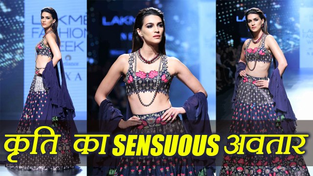 Kriti Sanon shined bright as Royal Princess at Lakme Fashion Week 2017; Watch Video | Boldsky