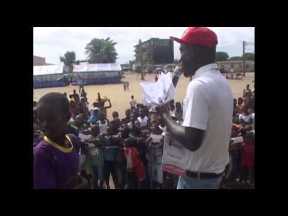 Résumé de la 1ère Edition du FLASHMOB STOP EBOLA