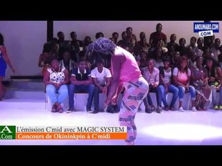 C'midi avec Magic System, Une petite ambiance de OKINNINKPIN avec le public
