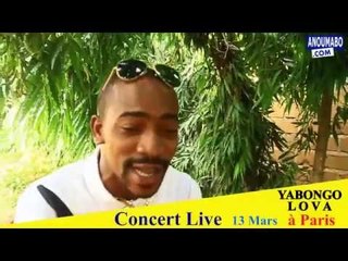 Yabongo Lova en mode ACAPELA lance l'appel pour son concert à paris