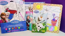 Elsa Frozen Anna Painting $1 Toy Disney Princess Olaf Target Dollar Bin Toys Review SUBSCR