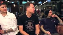 Blink 182 Awkwardly Talking About Tom DeLonge When Promoting California
