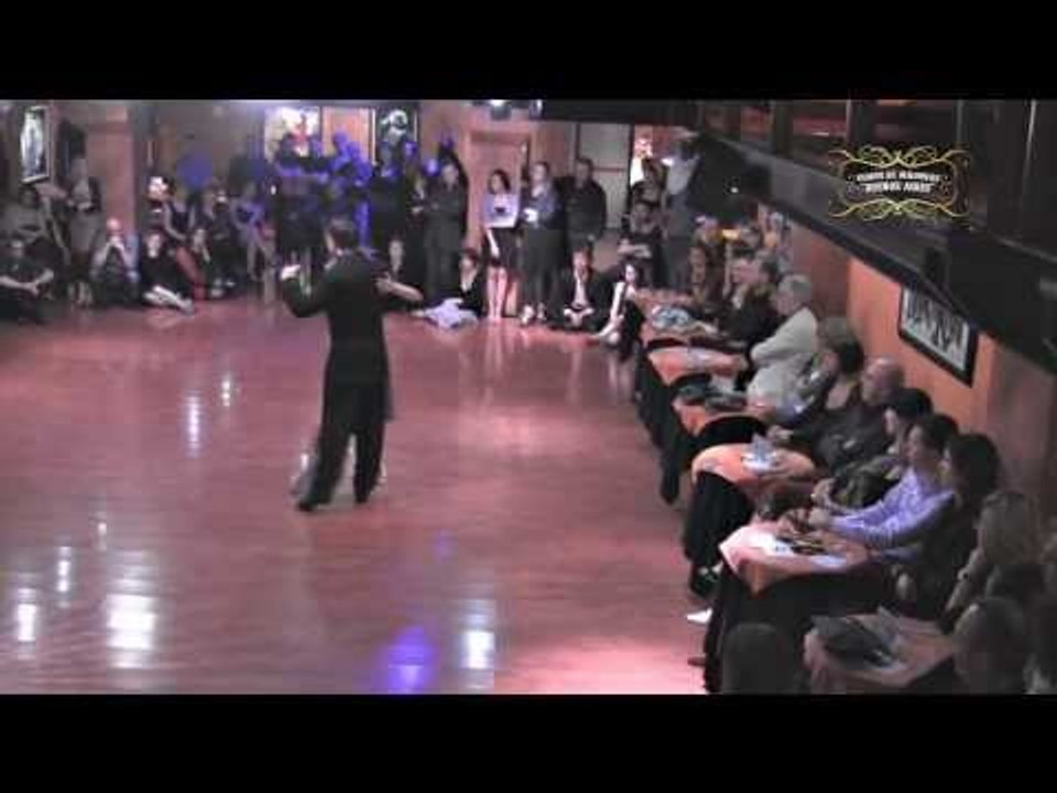 Tango en milongas de Italia Alejandro Hermidas y Paula Ballesteros