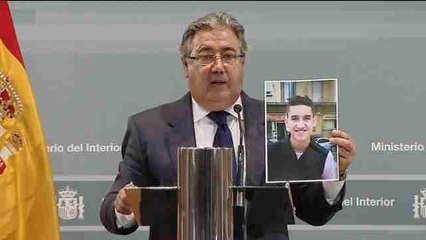 Zoido: "Objetivo prioritario es deneter al autor de la masacre de Barcelona"