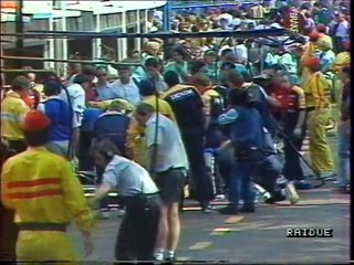 Gran Premio di Monaco 1989 RAI: Sosta di Patrese