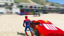 Şimşek McQueen ve Örümcek Adam Süper Üstü Açık Arabayla (Çizgi Film Tadında Türkçe Dublaj)