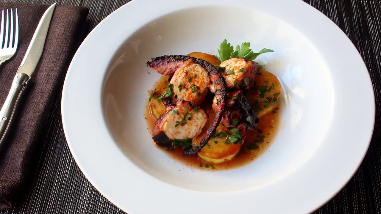 Spanish Octopus - Spanish-Style Braised Octopus Recipe-onCfFc8FNr8