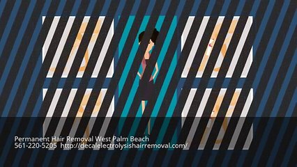 Permanent Hair Removal West Palm Beach 561-220-5205 Decal Electrolysis