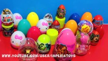 50 Surprise eggs Disney Pixar Cars Kinder Сюрприз Маша и Медведь Свинка Пеппа Princess kin