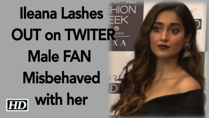Angry Ileana’s BADASS side, lashes out on Male FAN for his Misbehaviour